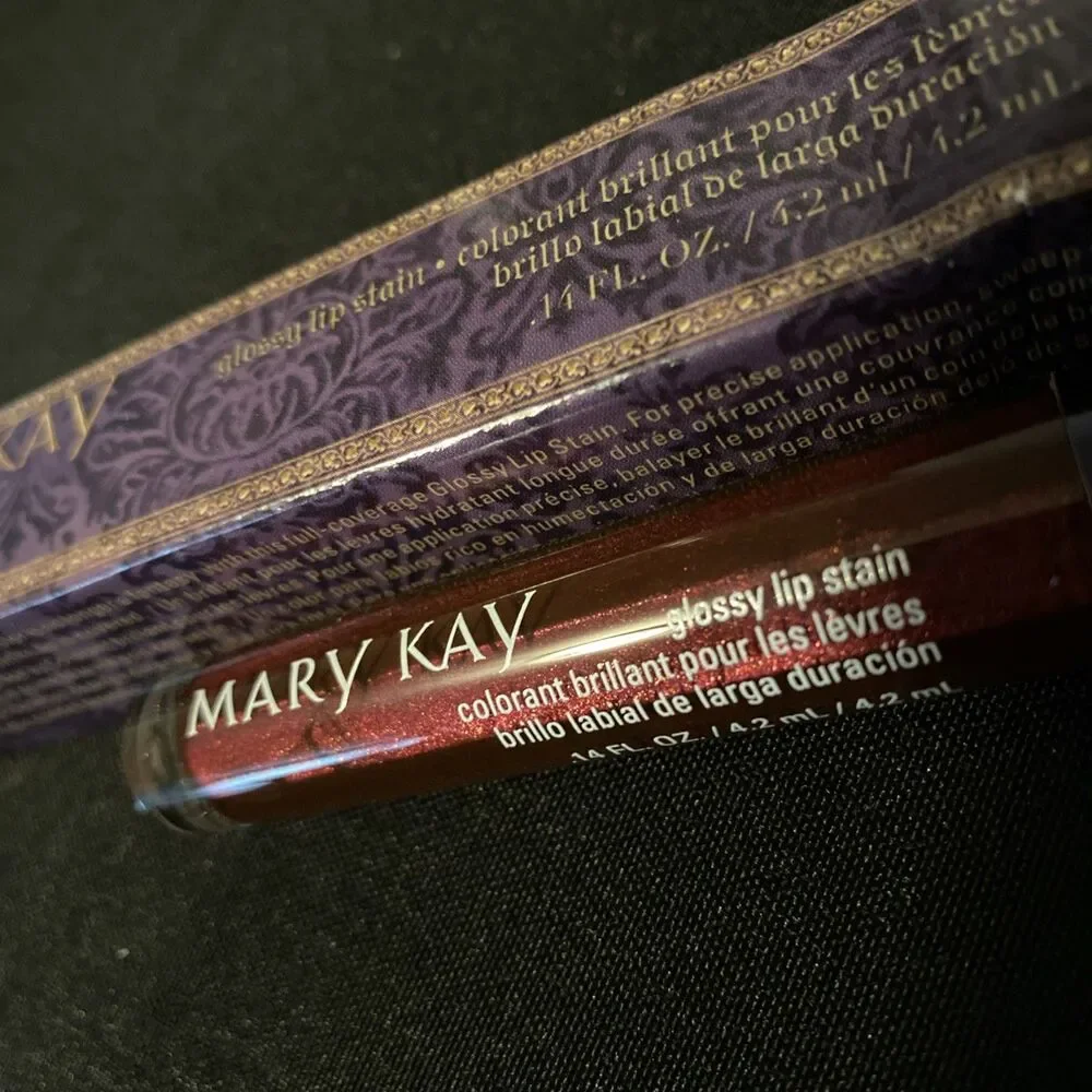 Mary Kay Glossy Lip Stain Mulberry Forest Berry Lip Color